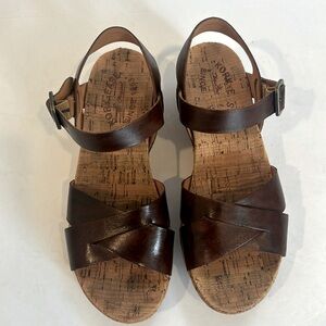 Kork-Ease Ava leather wedge sandal